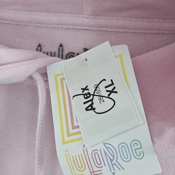 New nwt lularoe Alex hoodie xl. - Picture 2 of 3